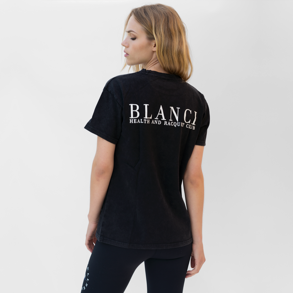 BLANCI RACQUET CLUB T-SHIRT BLACK