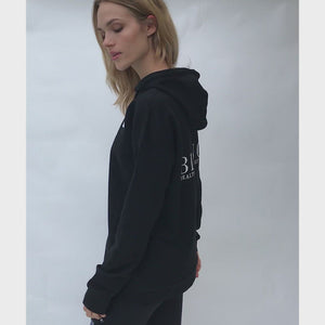 Racquet club hoodie black