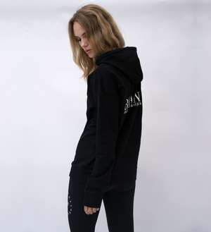 Racquet club hoodie black