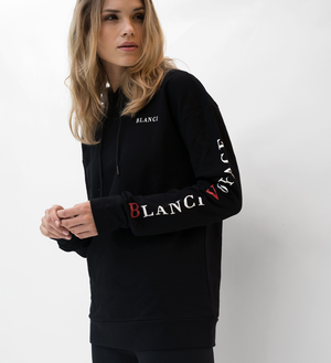 blanci voyage hoodie black