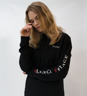 blanci voyage hoodie black