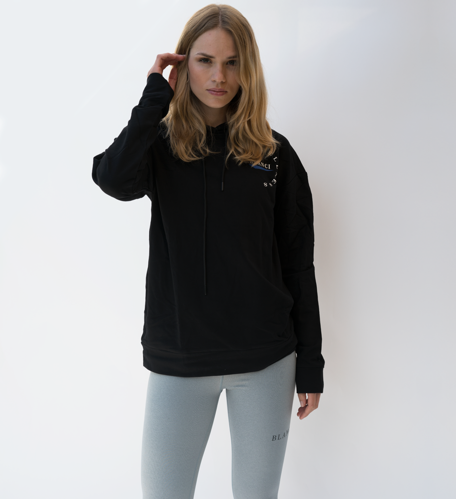 Blanci wellness hoodie black