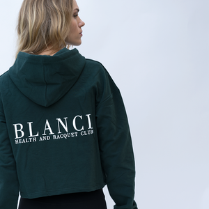 BLANCI RACQUET CLUB CROP HOODIE