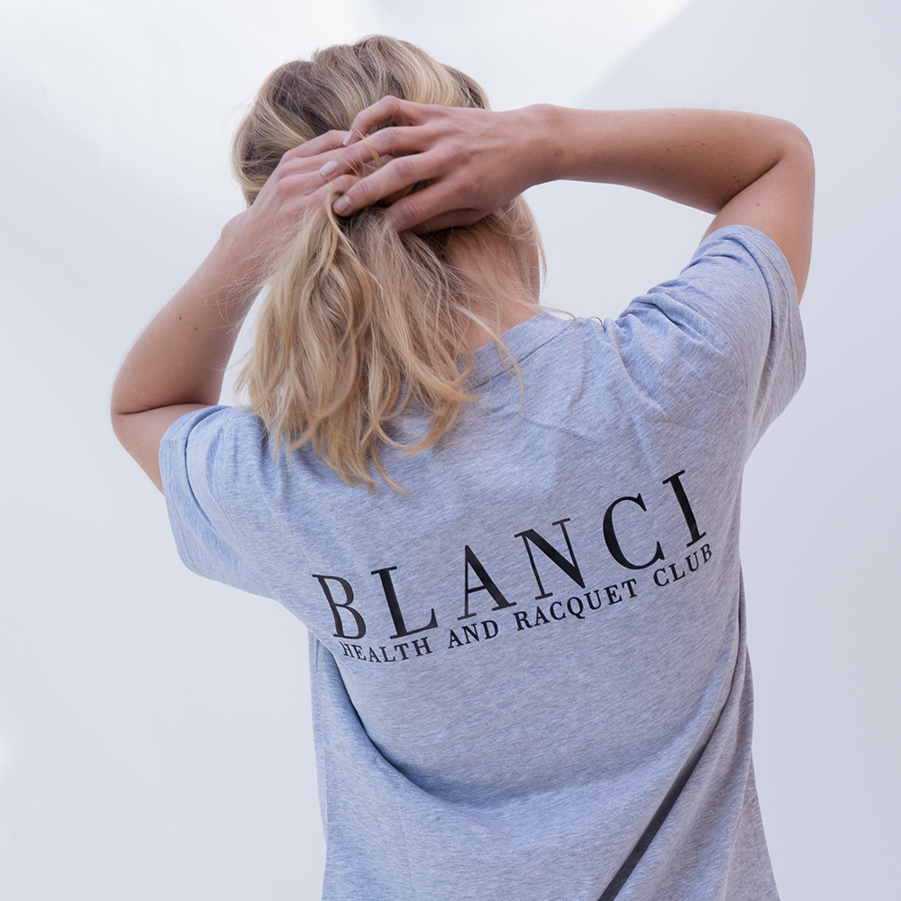 BLANCI RACQUET CLUB T-SHIRT GREY