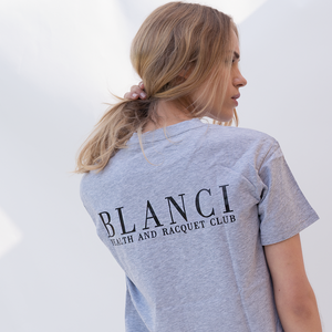 BLANCI RACQUET CLUB T-SHIRT GREY