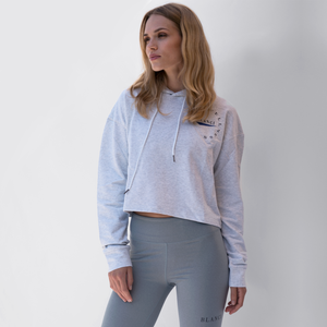 BLANCI WELLNESS CROP HODIE GREY