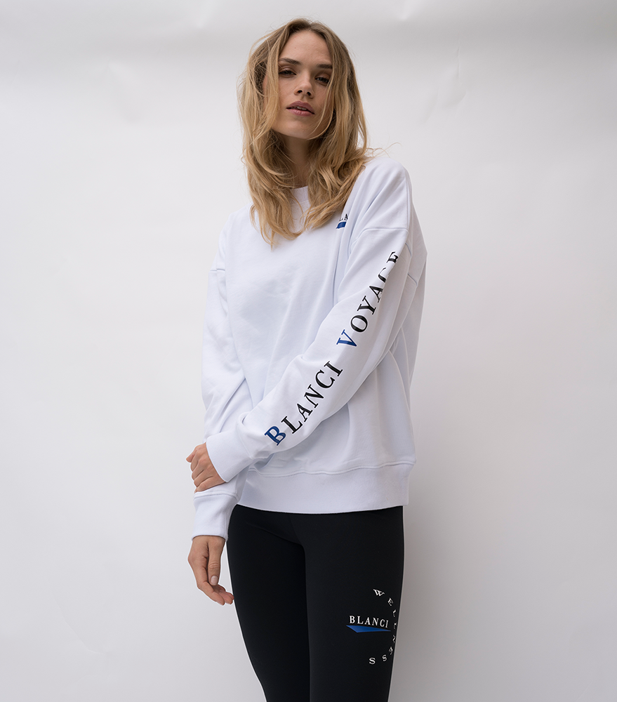 Blanci Sweatshirt White